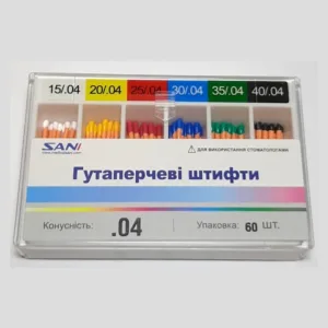 Гутаперчеві штифти SANI 02
