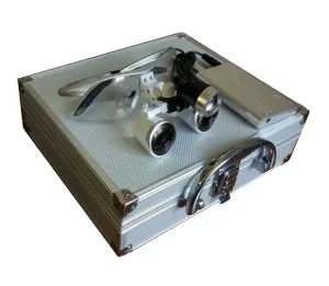 Бінокуляри 3.5х-420мм срібні + LED (КОЗ)