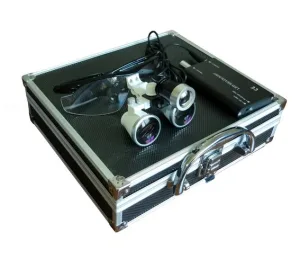 Бінокуляри 3.5х-420мм чорні + LED (КОЗ)